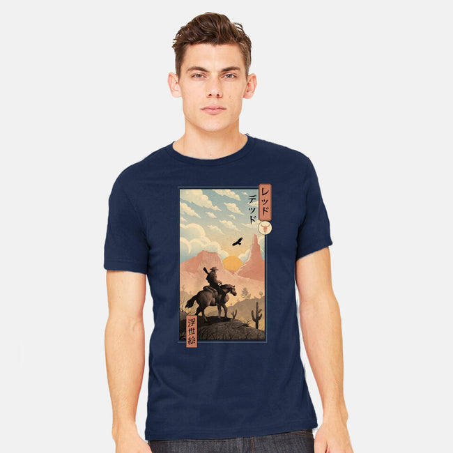 Red Dead Redemption In Edo-Mens-Heavyweight-Tee-vp021