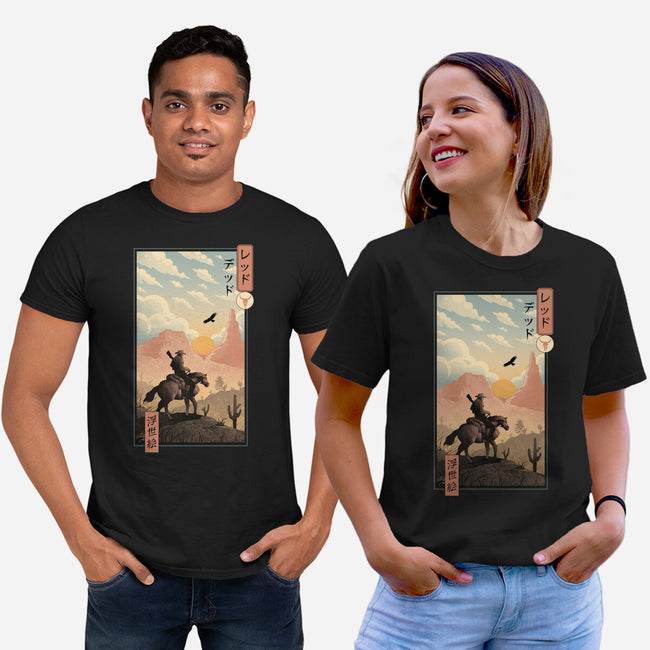 Red Dead Redemption In Edo-Unisex-Basic-Tee-vp021