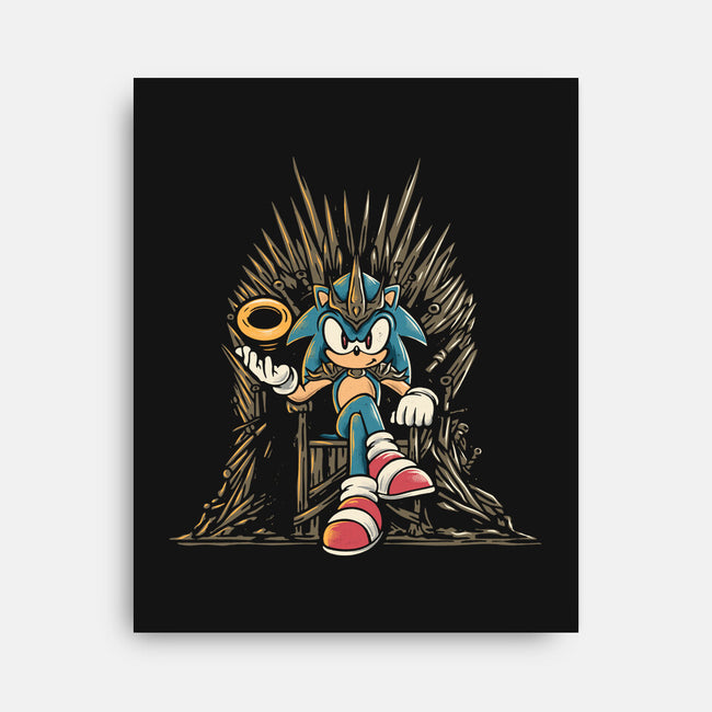 Runner Of The Rings-None-Stretched-Canvas-Marinho