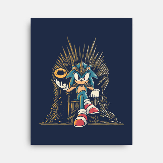 Runner Of The Rings-None-Stretched-Canvas-Marinho