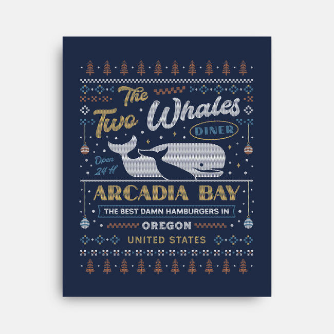 Two Whales Diner-None-Stretched-Canvas-LAGELANTEE