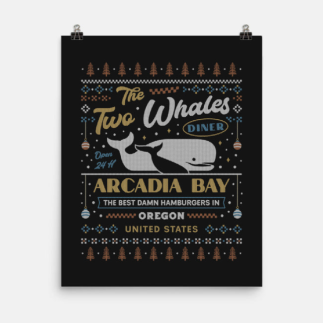 Two Whales Diner-None-Matte-Poster-LAGELANTEE