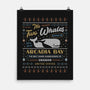 Two Whales Diner-None-Matte-Poster-LAGELANTEE