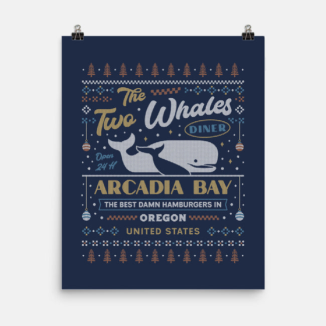 Two Whales Diner-None-Matte-Poster-LAGELANTEE
