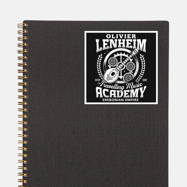 Olivier Lenheim Academy-None-Glossy-Sticker-LAGELANTEE