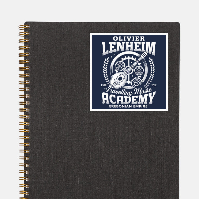 Olivier Lenheim Academy-None-Glossy-Sticker-LAGELANTEE