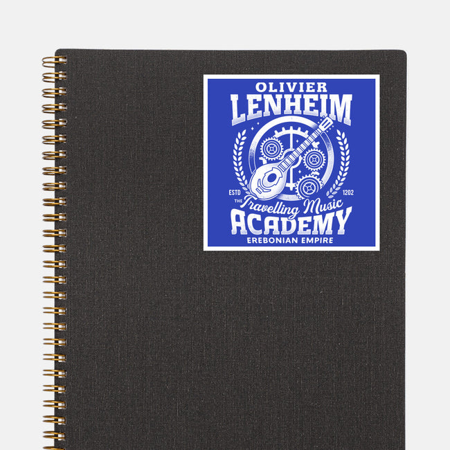 Olivier Lenheim Academy-None-Glossy-Sticker-LAGELANTEE
