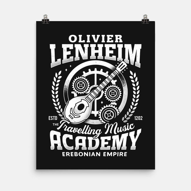 Olivier Lenheim Academy-None-Matte-Poster-LAGELANTEE