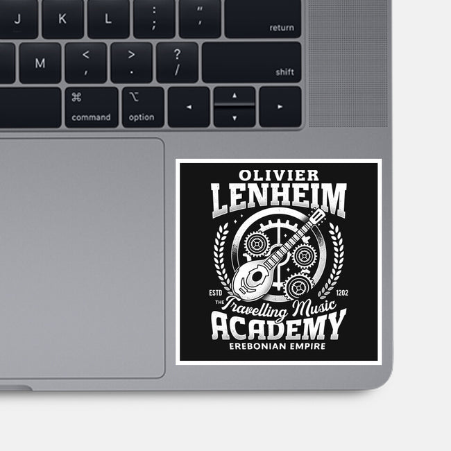 Olivier Lenheim Academy-None-Glossy-Sticker-LAGELANTEE