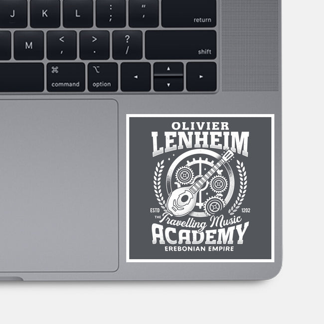 Olivier Lenheim Academy-None-Glossy-Sticker-LAGELANTEE