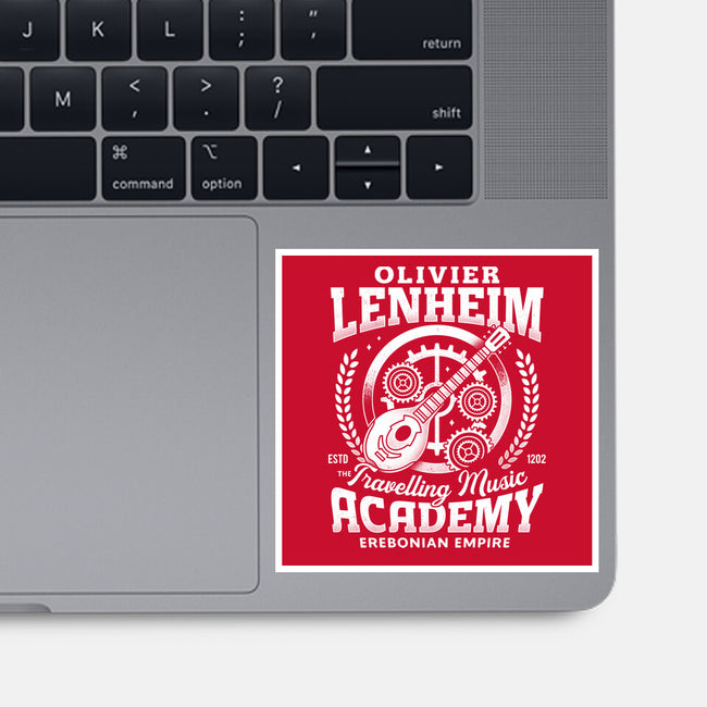 Olivier Lenheim Academy-None-Glossy-Sticker-LAGELANTEE