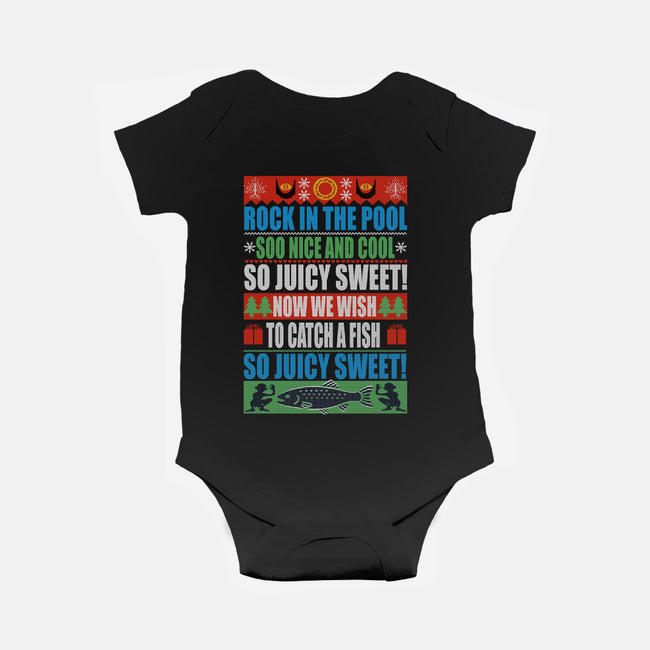 Now We Wish To Catch A Fish-Baby-Basic-Onesie-fanfabio