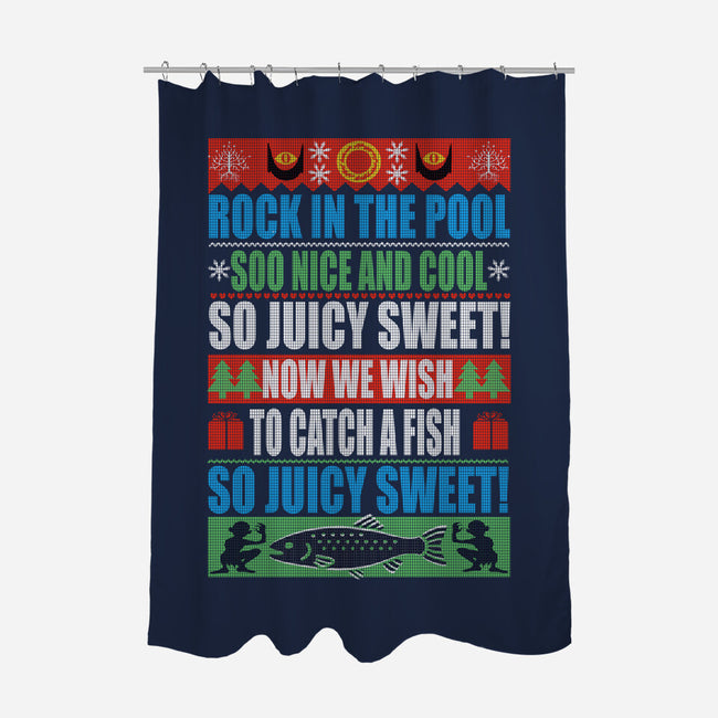 Now We Wish To Catch A Fish-None-Polyester-Shower Curtain-fanfabio