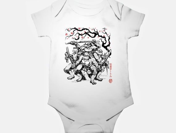 Classic Ninja Squad Sumi-E