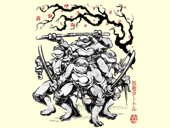 Classic Ninja Squad Sumi-E