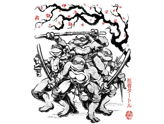 Classic Ninja Squad Sumi-E