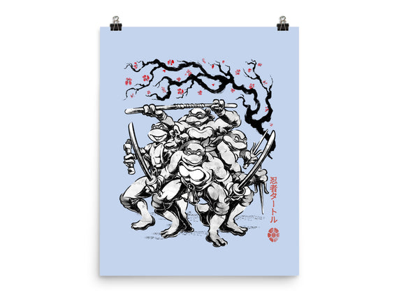 Classic Ninja Squad Sumi-E