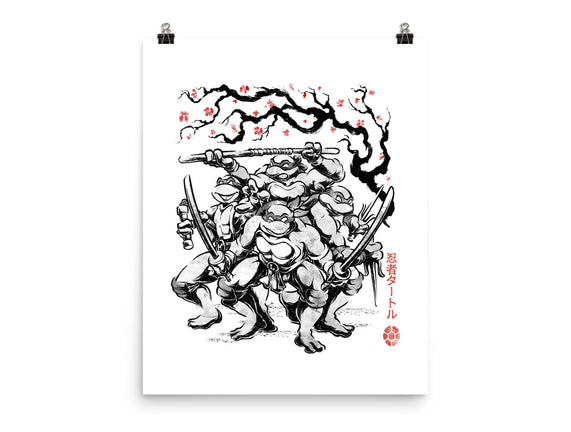 Classic Ninja Squad Sumi-E