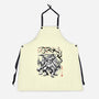 Classic Ninja Squad Sumi-E-Unisex-Kitchen-Apron-Astrobot Invention