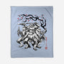 Classic Ninja Squad Sumi-E-None-Fleece-Blanket-Astrobot Invention