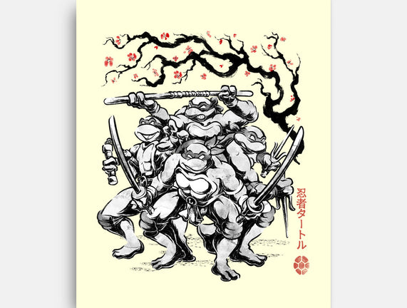 Classic Ninja Squad Sumi-E