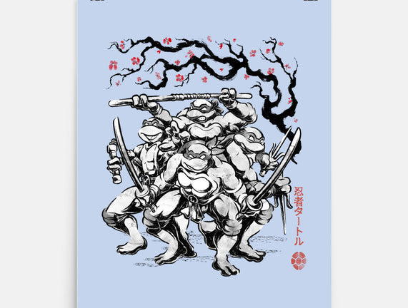 Classic Ninja Squad Sumi-E