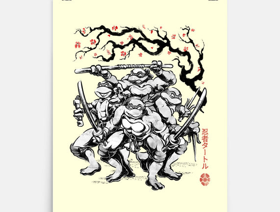 Classic Ninja Squad Sumi-E