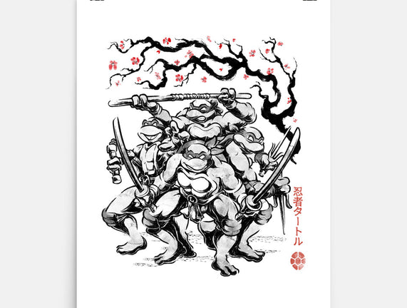 Classic Ninja Squad Sumi-E