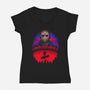 Negative Friday-Womens-V-Neck-Tee-Donnie