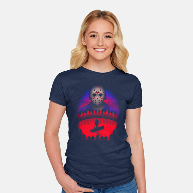 Negative Friday-Womens-Fitted-Tee-Donnie