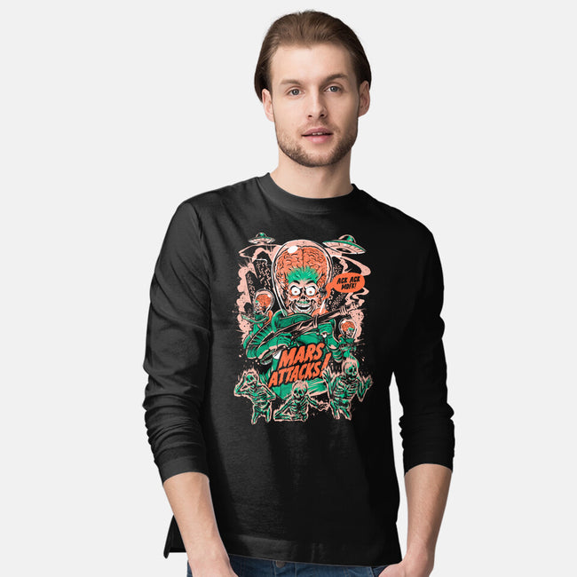 It Was A Warning-Mens-Long Sleeved-Tee-eduely