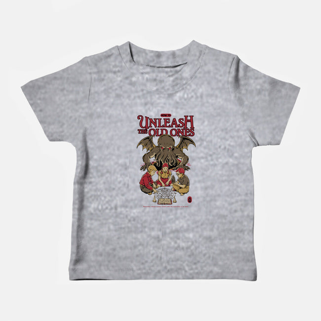 How To Unleash The Old Ones-Baby-Basic-Tee-Hafaell