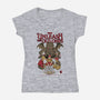 How To Unleash The Old Ones-Womens-V-Neck-Tee-Hafaell