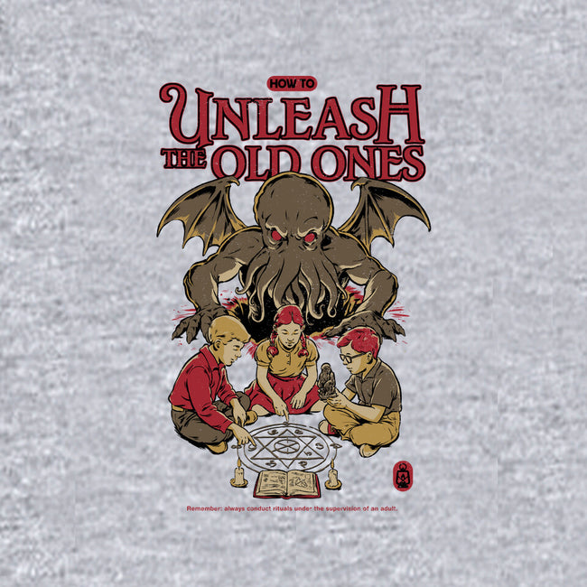 How To Unleash The Old Ones-Womens-V-Neck-Tee-Hafaell