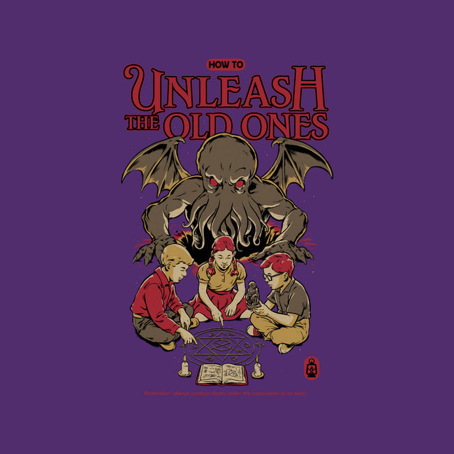 How To Unleash The Old Ones-Womens-Racerback-Tank-Hafaell