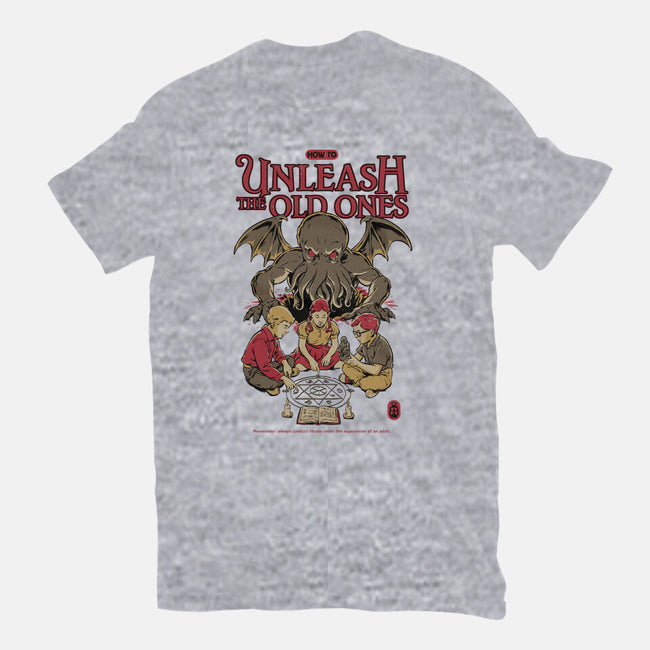 How To Unleash The Old Ones-Mens-Heavyweight-Tee-Hafaell