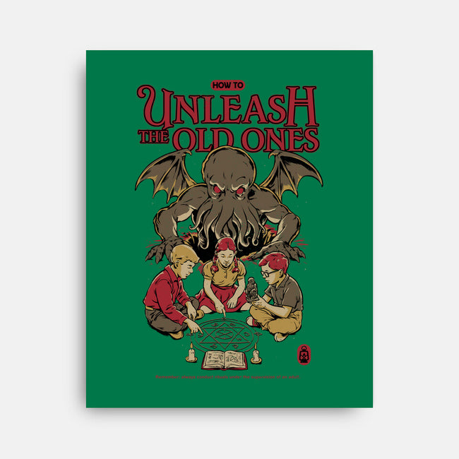 How To Unleash The Old Ones-None-Stretched-Canvas-Hafaell