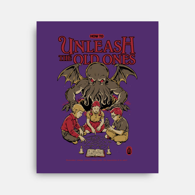 How To Unleash The Old Ones-None-Stretched-Canvas-Hafaell