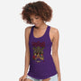 How To Unleash The Old Ones-Womens-Racerback-Tank-Hafaell