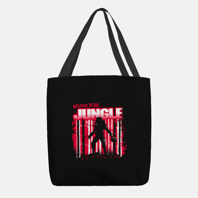 Welcome To The Jungle 87-None-Basic Tote-Bag-rocketman_art