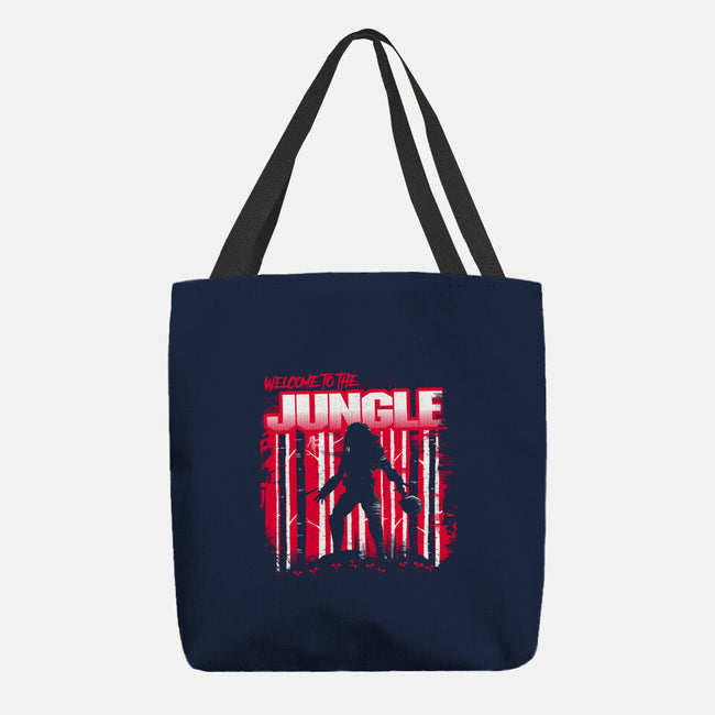 Welcome To The Jungle 87-None-Basic Tote-Bag-rocketman_art