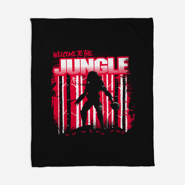 Welcome To The Jungle 87-None-Fleece-Blanket-rocketman_art