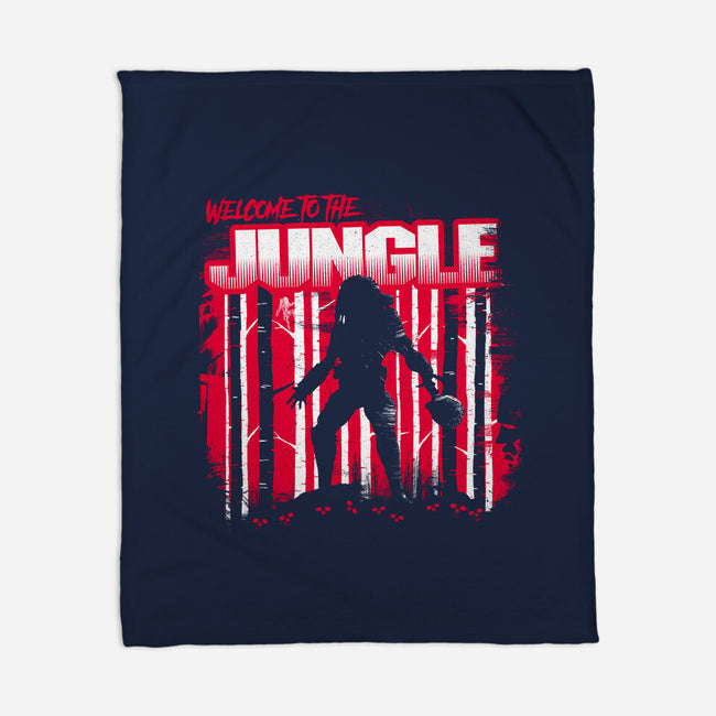 Welcome To The Jungle 87-None-Fleece-Blanket-rocketman_art