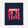 Welcome To The Jungle 87-None-Fleece-Blanket-rocketman_art
