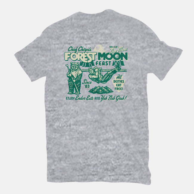 Forest Moon Feast-Womens-Fitted-Tee-Wheels