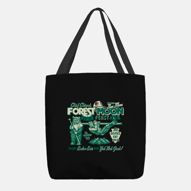 Forest Moon Feast-None-Basic Tote-Bag-Wheels
