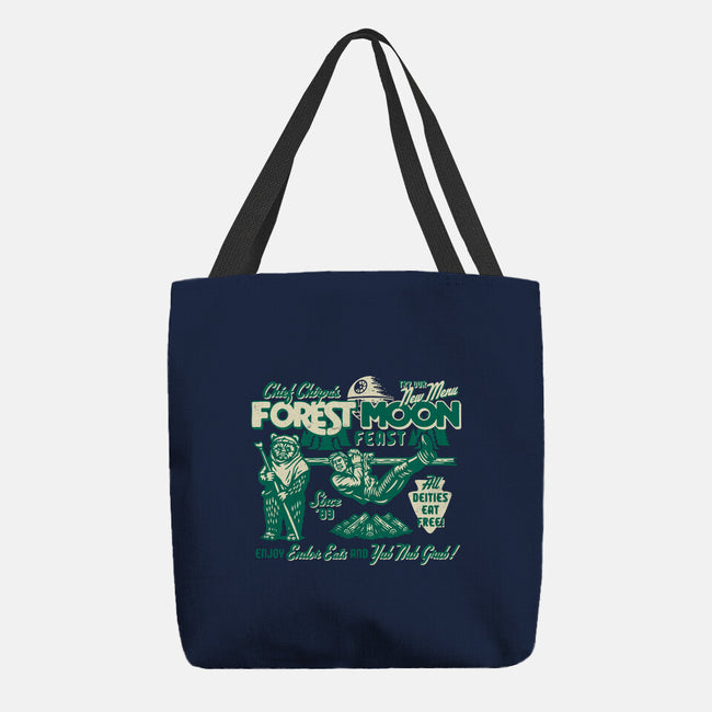 Forest Moon Feast-None-Basic Tote-Bag-Wheels