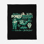 Forest Moon Feast-None-Fleece-Blanket-Wheels