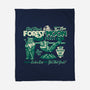 Forest Moon Feast-None-Fleece-Blanket-Wheels