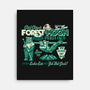 Forest Moon Feast-None-Stretched-Canvas-Wheels